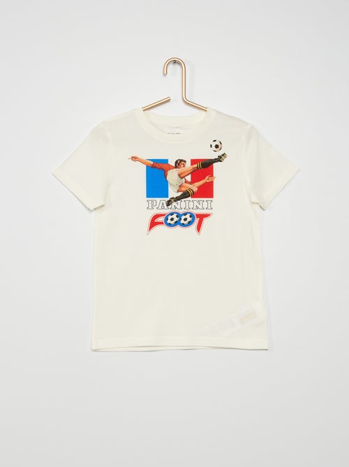 T-shirt em jersey 'Panini' - Kiabi