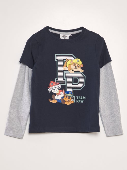 T-shirt em jersey 'Patrulha Pata' - Kiabi