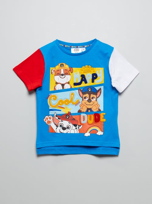 T-shirt em jersey 'Patrulha Pata' - Kiabi