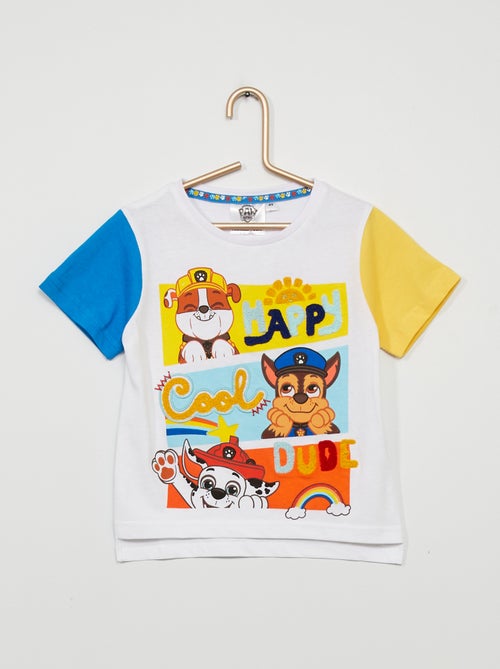 T-shirt em jersey 'Patrulha Pata' - Kiabi