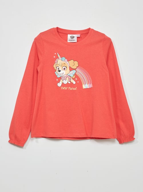 T-shirt em jersey 'Patrulha Pata' - Kiabi