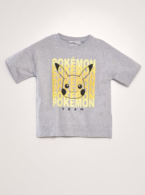 T-shirt em jersey 'Pokémon' - Kiabi