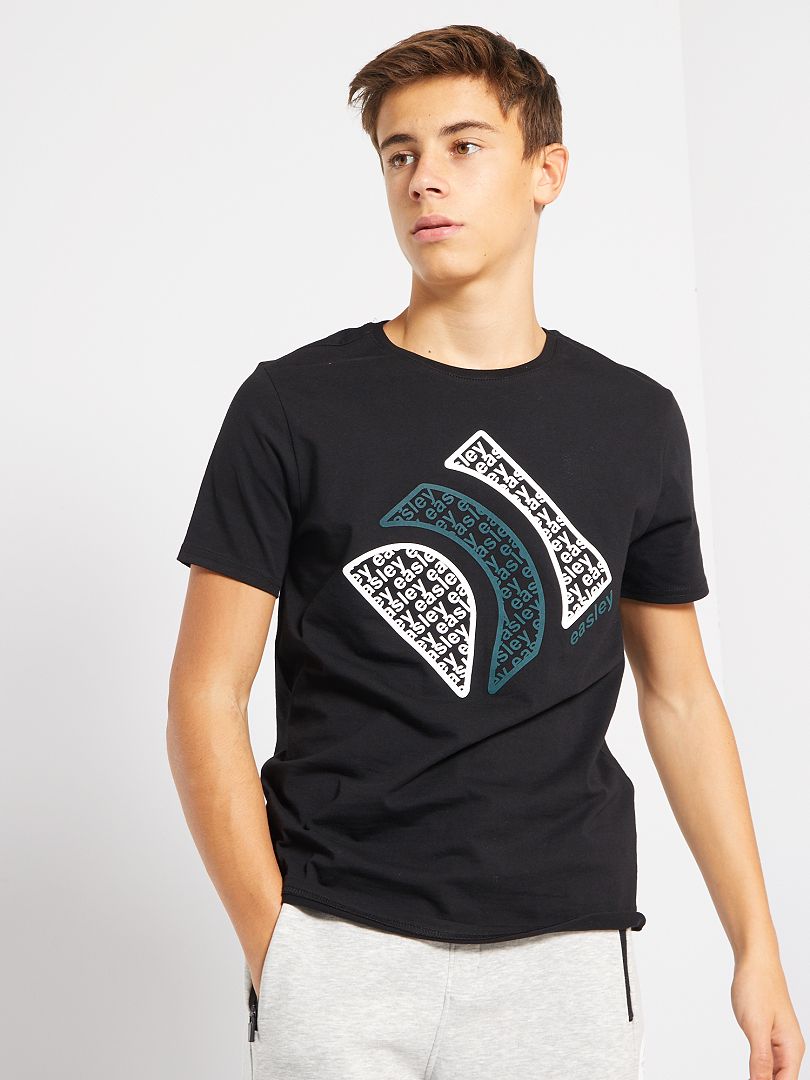 T-shirt com desenho - PRETO - Kiabi - 6.00€