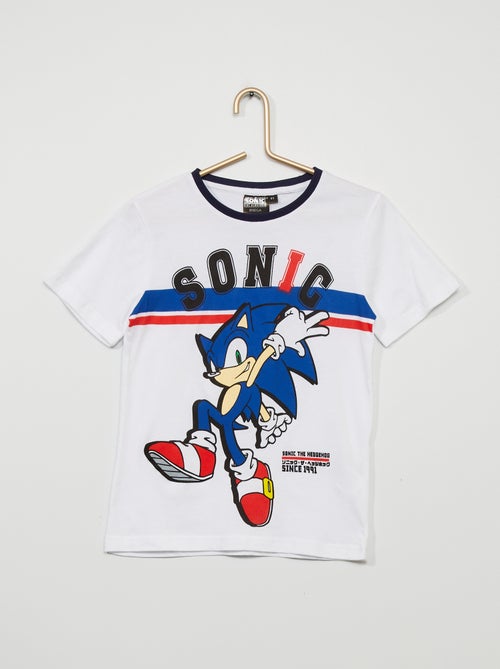 T-shirt em jersey 'Sonic' - Kiabi