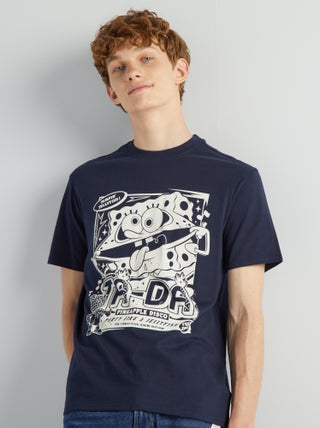 T-shirt em jersey 'Sponge Bob'