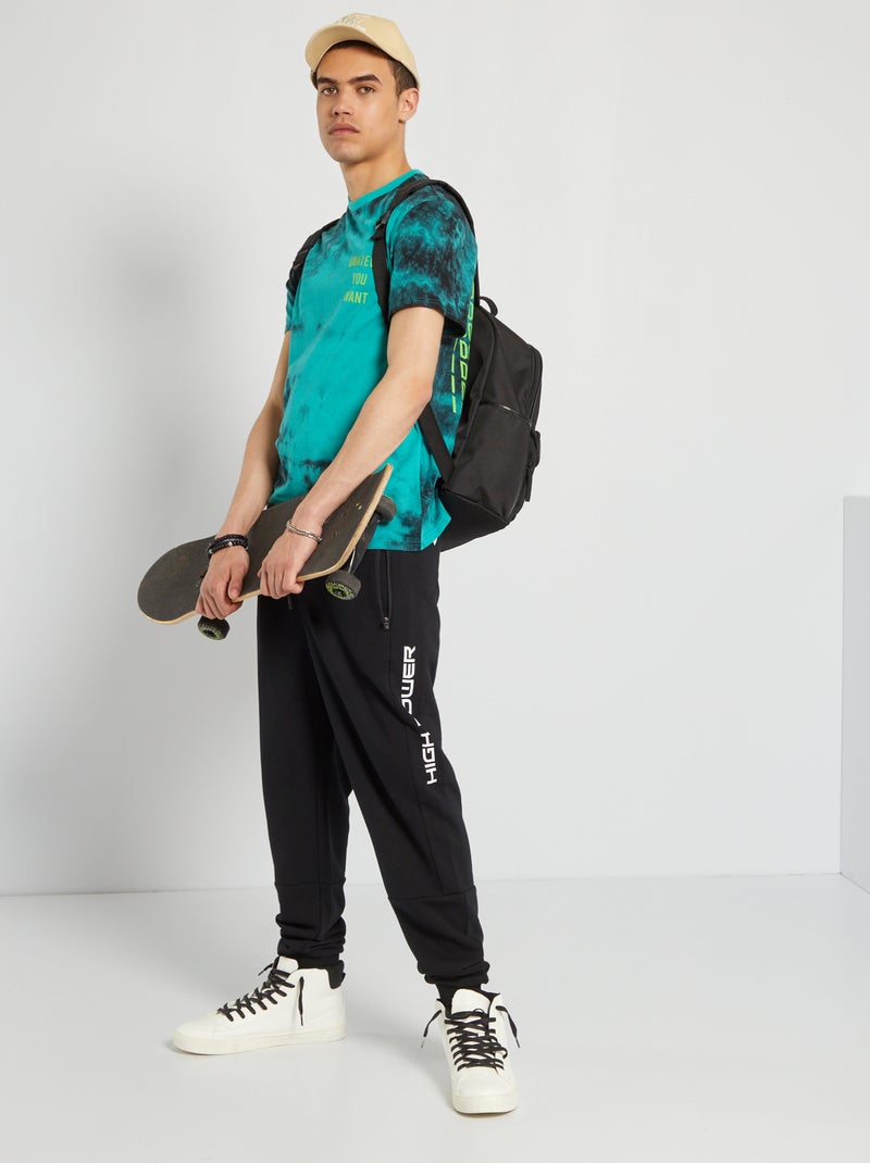 T-shirt em jersey VERDE - Kiabi