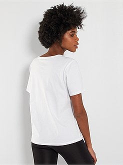 T-shirt em malha 'Chupa Chups' - Kiabi