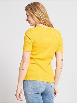 T-shirt em malha de fantasia - Kiabi