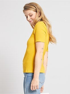 T-shirt em malha de fantasia - Kiabi