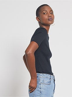 T-shirt em malha de fantasia - Kiabi