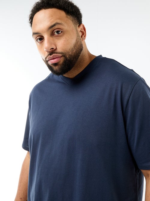 T-shirt em malha jersey de manga curta - Kiabi