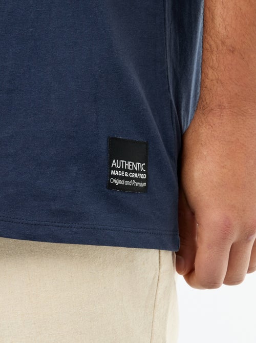 T-shirt em malha jersey de manga curta - Kiabi