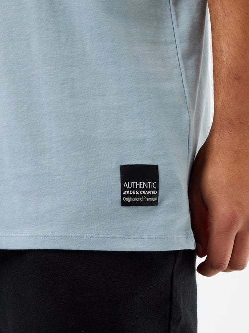 T-shirt em malha jersey de manga curta - Kiabi