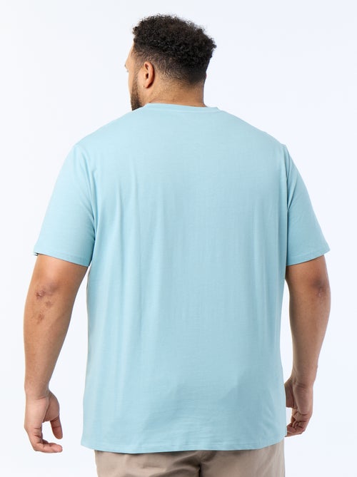 T-shirt em malha jersey de manga curta - Kiabi