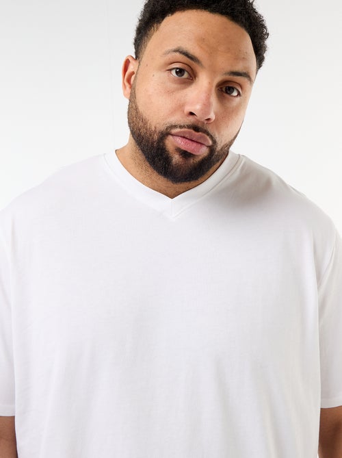 T-shirt em malha jersey de manga curta - Kiabi