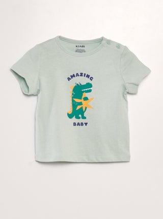 T-shirt em malha jersey 'Dia da Mãe'