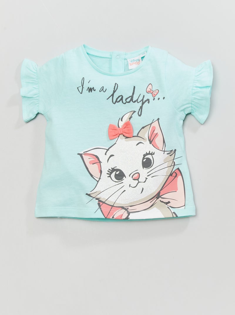 T-shirt em malha jersey 'Disney' Azul - Kiabi