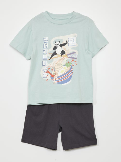 T-shirt em malha jersey - Kiabi