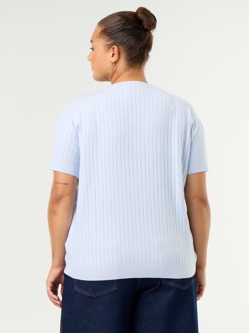 T-shirt em malha rendada - Kiabi T-shirt em malha rendada - Kiabi