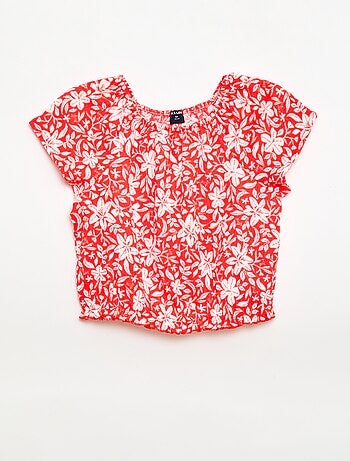 T-shirt em malha stretch