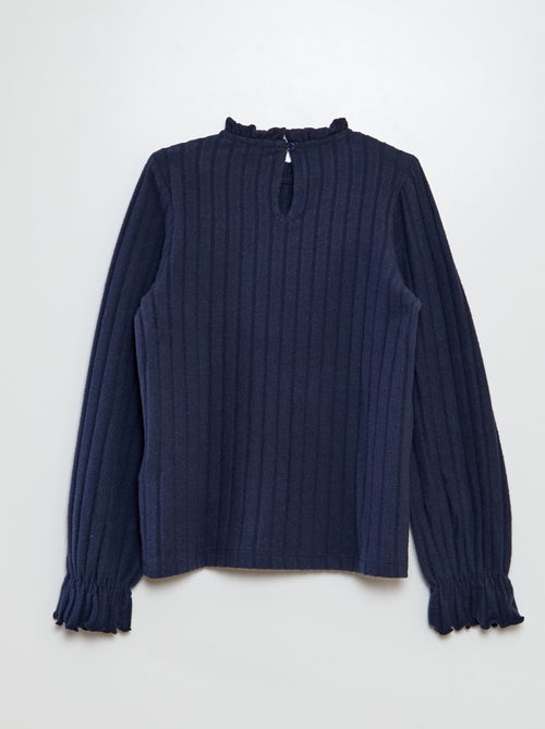 T-shirt em malha suave - Kiabi