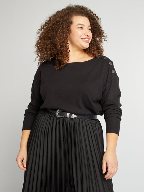 T-shirt em malha suave - Kiabi