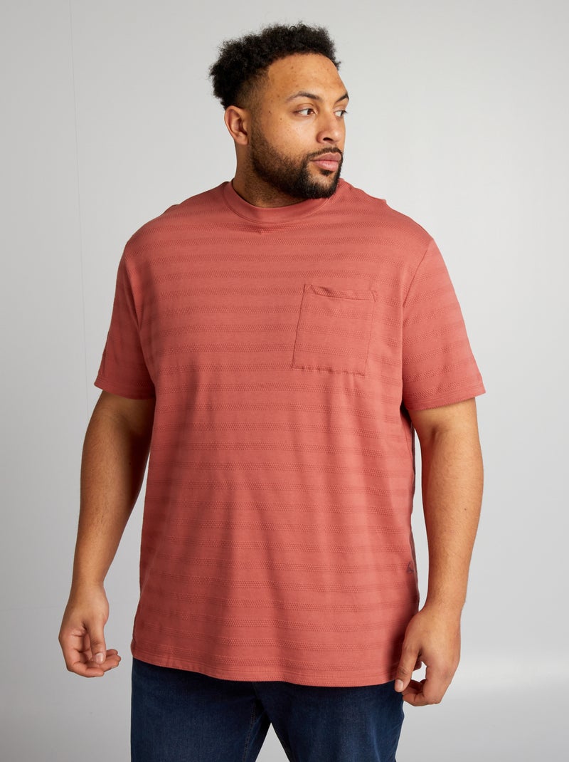 T-shirt em material de fantasia VERMELHO - Kiabi