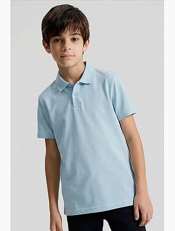 T-shirt em mistura de algodão tommy