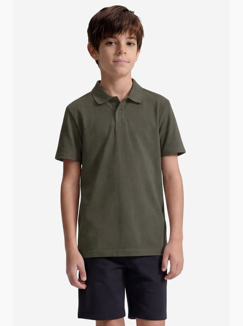T-shirt em mistura de algodão tommy - Kiabi
