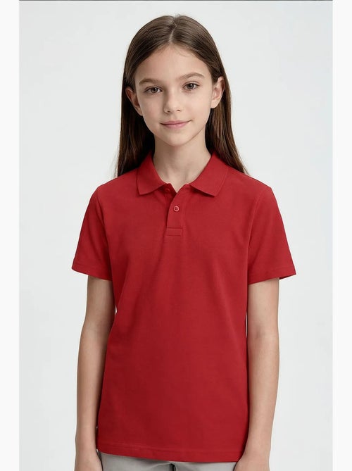 T-shirt em mistura de algodão tommy - Kiabi