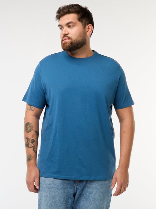 T-shirt em puro algodão - Kiabi