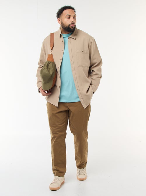 T-shirt em puro algodão - Kiabi