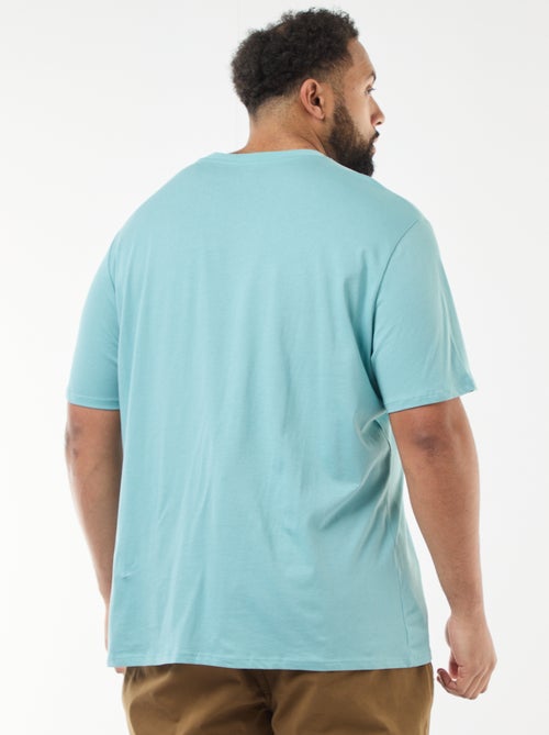 T-shirt em puro algodão - Kiabi