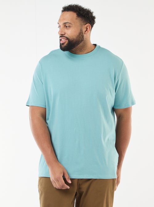 T-shirt em puro algodão - Kiabi