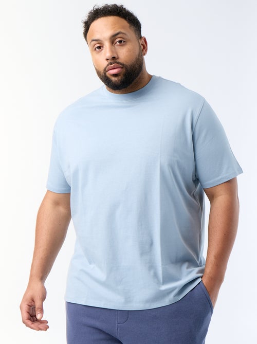 T-shirt em puro algodão - Kiabi