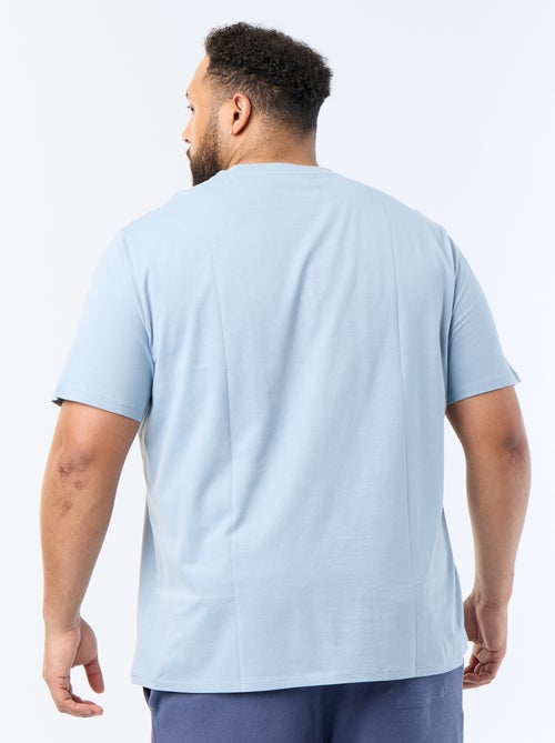 T-shirt em puro algodão - Kiabi