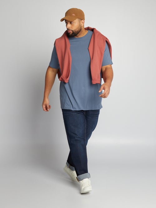 T-shirt em puro algodão - Kiabi