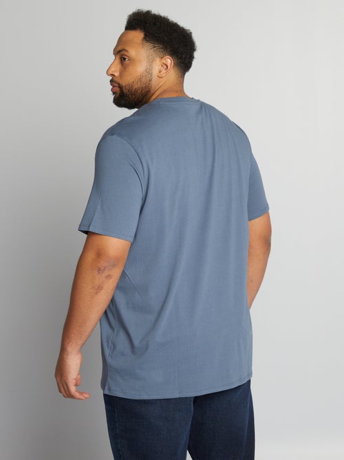 T-shirt em puro algodão - Kiabi