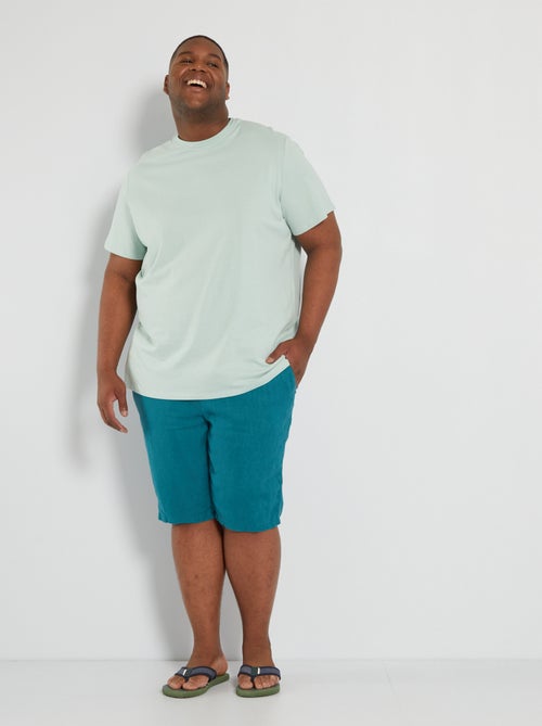 T-shirt em puro algodão - Kiabi