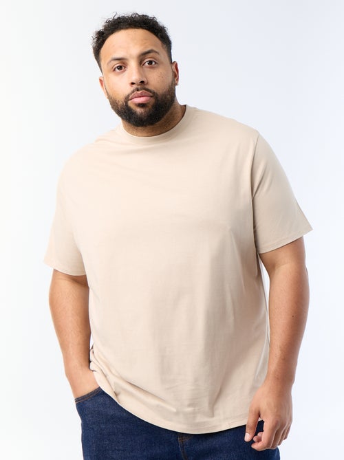T-shirt em puro algodão - Kiabi