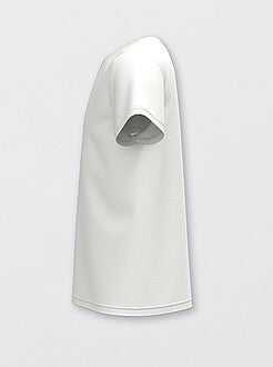 T-shirt em puro algodão bio - Kiabi