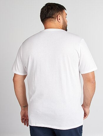 T-shirt em puro algodão