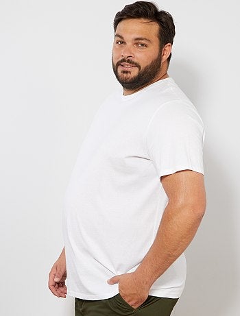 T-shirt em puro algodão