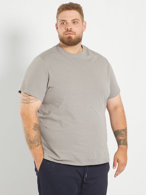 T-shirt em puro algodão - Kiabi