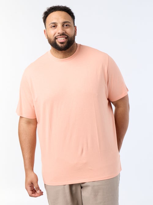 T-shirt em puro algodão - Kiabi