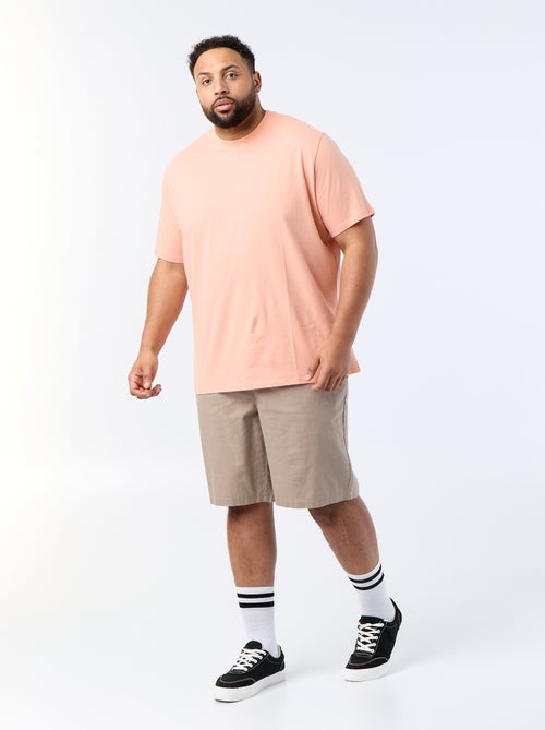 T-shirt em puro algodão - Kiabi
