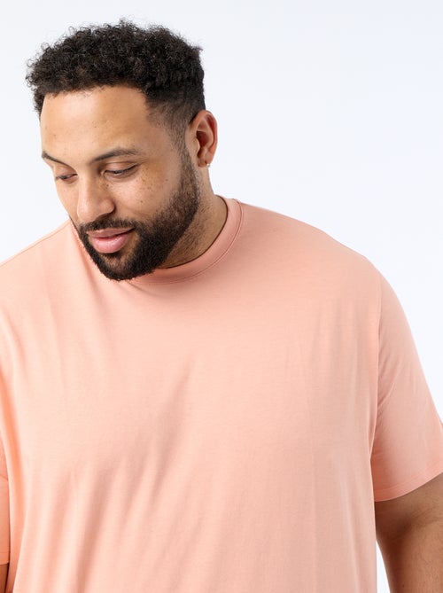 T-shirt em puro algodão - Kiabi