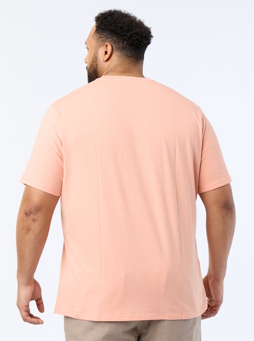 T-shirt em puro algodão - Kiabi