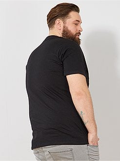 T-shirt em puro algodão - Kiabi