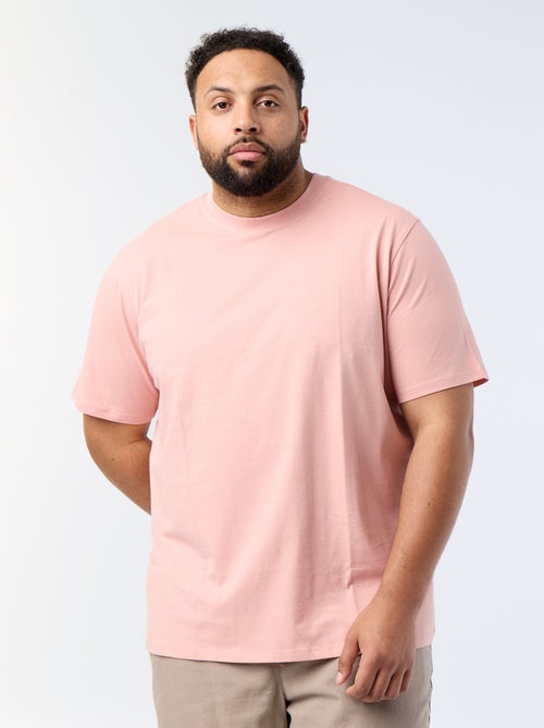 T-shirt em puro algodão - Kiabi